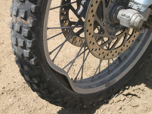 Motorcycle wheel repair and restoration